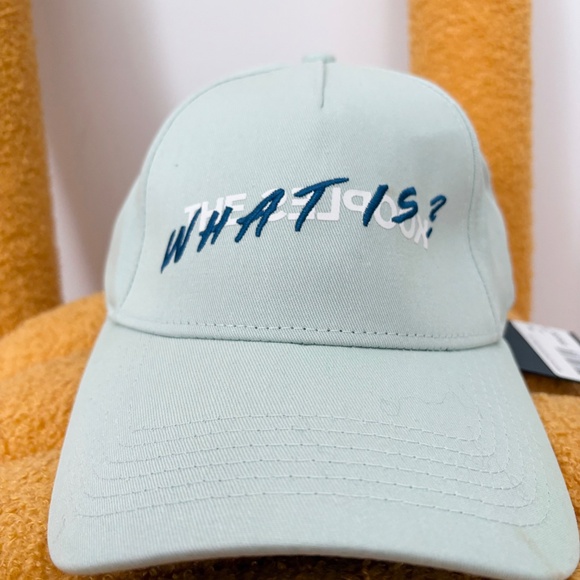 The kooples ‘ what is’ blue baseball cap - Picture 7 of 7